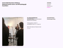 Tablet Screenshot of kunstwerk.moz.ac.at